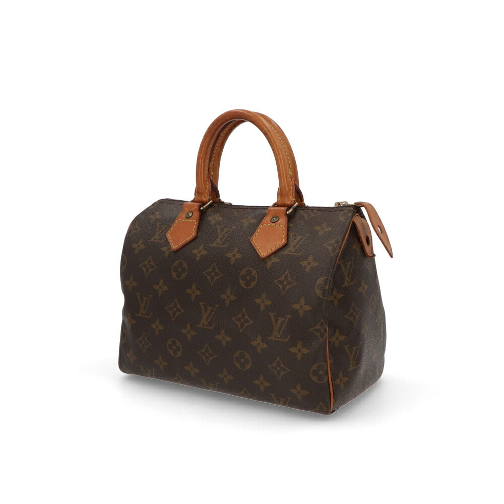 【中古/Bランク】LOUIS VUITTON ルイ ヴィトン レディース ハンドバッグ スピーディ25 ブラウン系 モノグラムキャンバス シリアルあり ヴィンテージ M41528