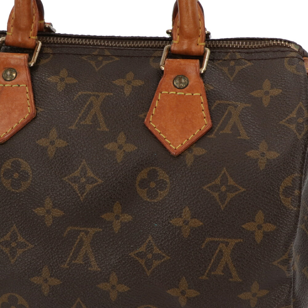【中古/Bランク】LOUIS VUITTON ルイ ヴィトン レディース ハンドバッグ スピーディ25 ブラウン系 モノグラムキャンバス シリアルあり ヴィンテージ M41528