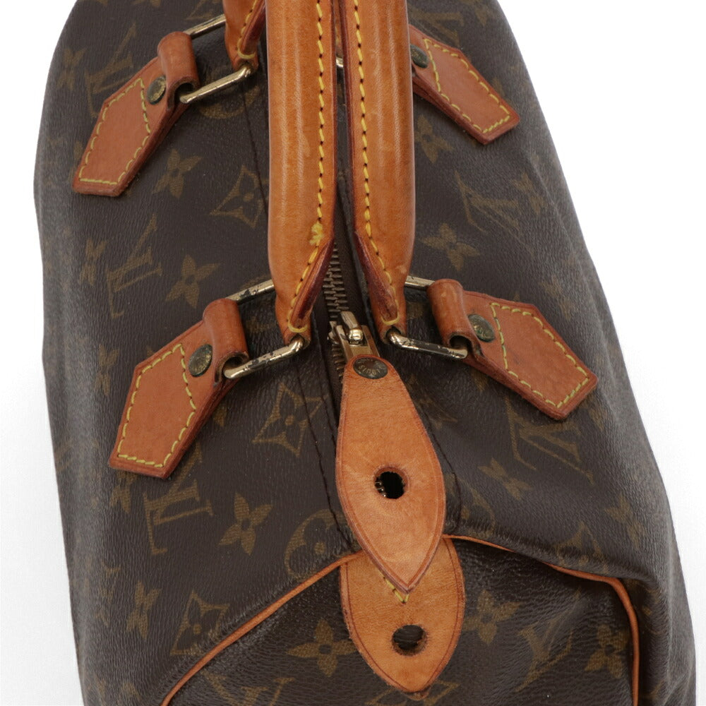 【中古/Bランク】LOUIS VUITTON ルイ ヴィトン レディース ハンドバッグ スピーディ25 ブラウン系 モノグラムキャンバス シリアルあり ヴィンテージ M41528