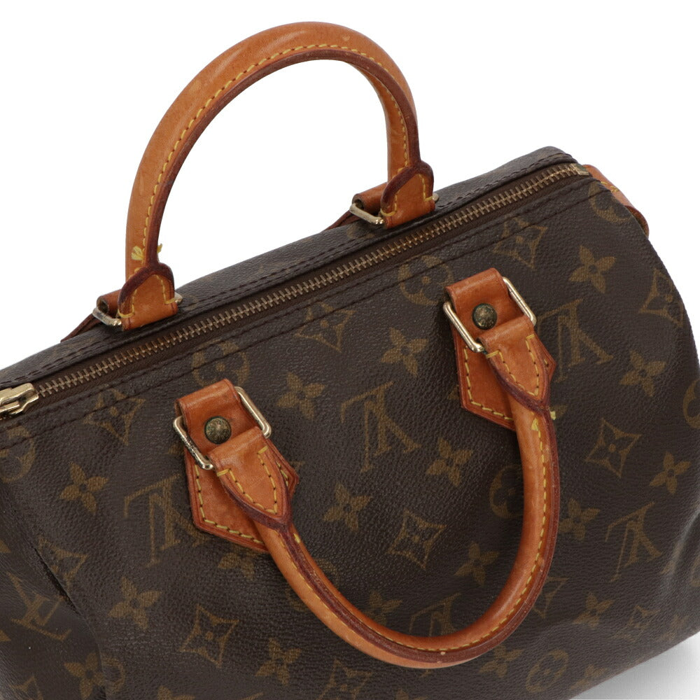 【中古/Bランク】LOUIS VUITTON ルイ ヴィトン レディース ハンドバッグ スピーディ25 ブラウン系 モノグラムキャンバス シリアルあり ヴィンテージ M41528