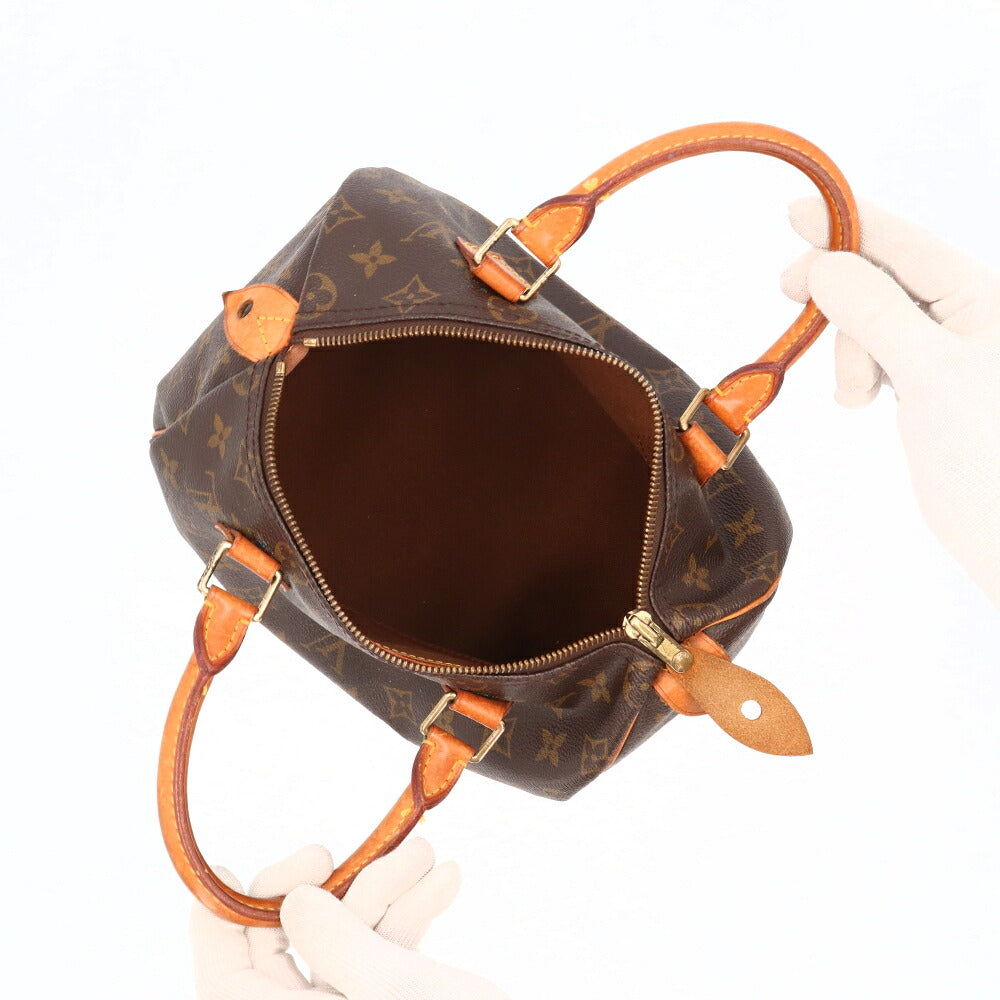 【中古/Bランク】LOUIS VUITTON ルイ ヴィトン レディース ハンドバッグ スピーディ25 ブラウン系 モノグラムキャンバス シリアルあり ヴィンテージ M41528