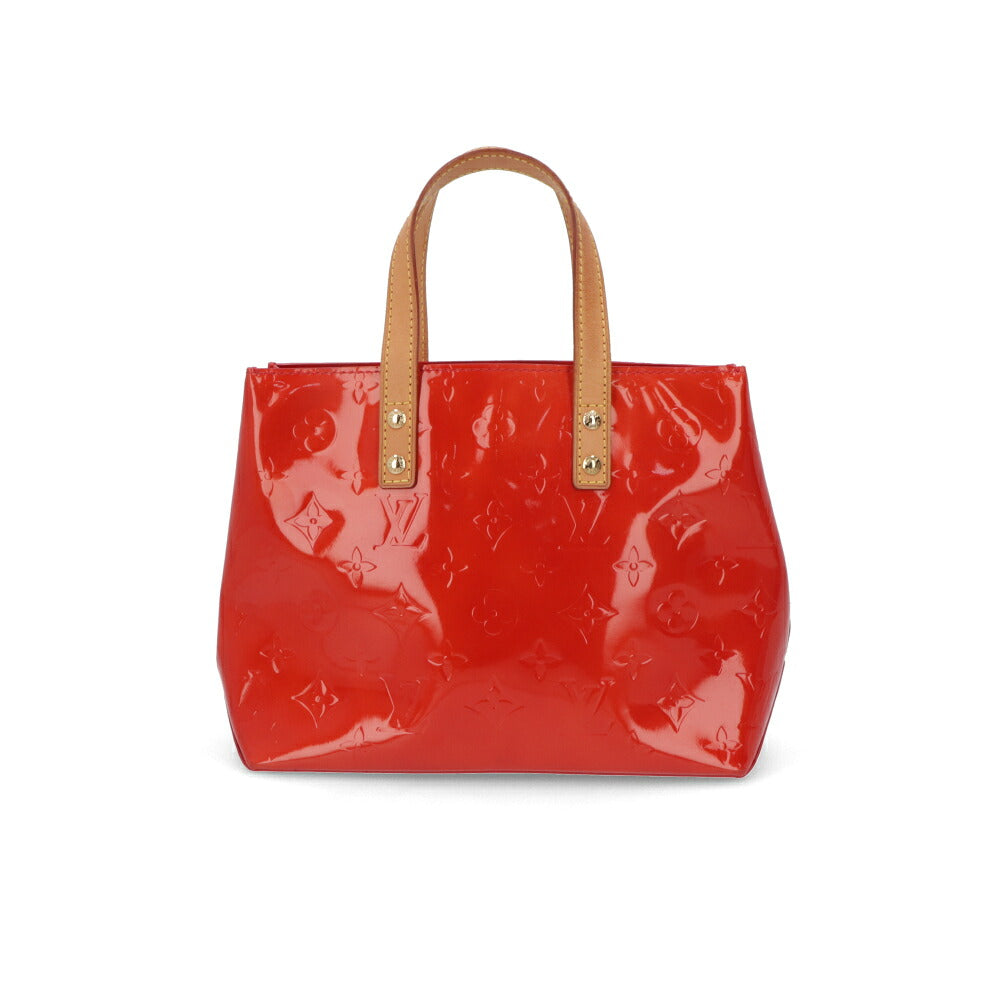 【中古/ABランク】 LOUIS VUITTON ルイ ヴィトン レディース バッグ ハンドバッグ モノグラムヴェルニ リードPM オレンジレッド系 エナメルカーフ シリアルあり ヴィンテージ M91088