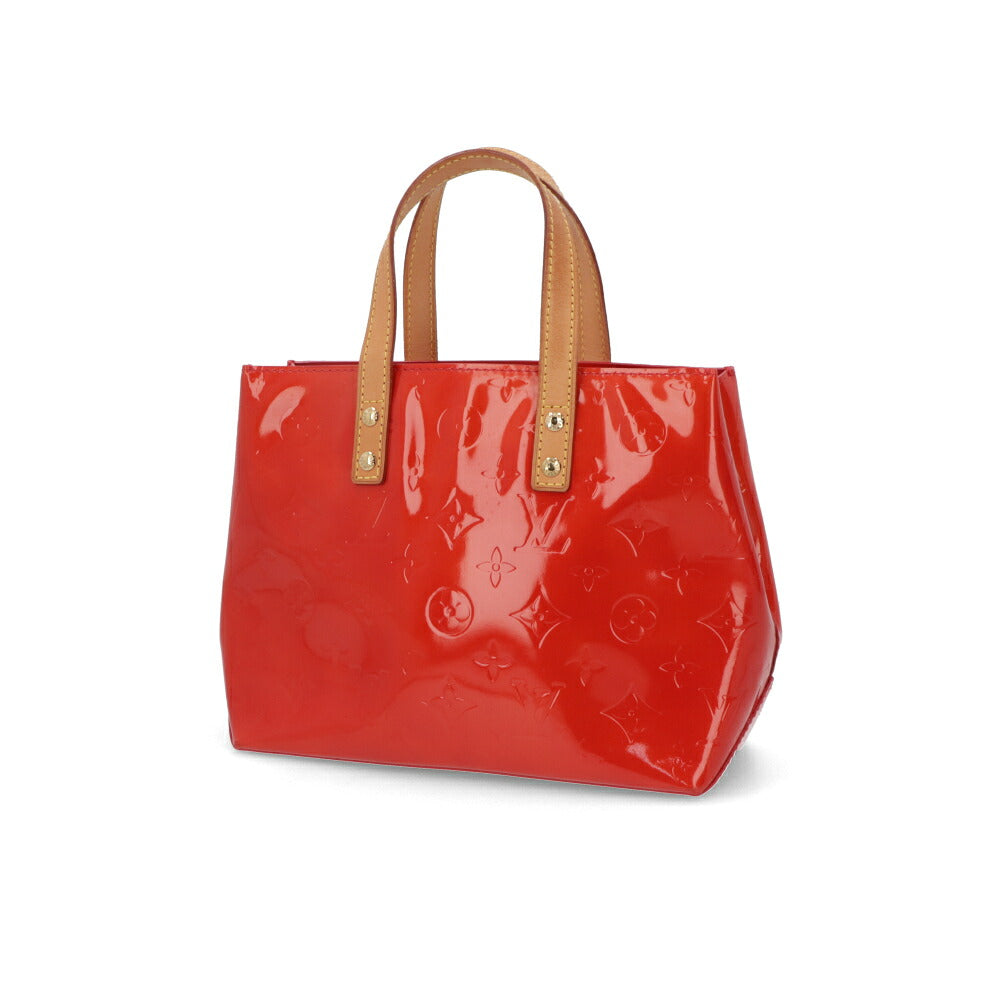 【中古/ABランク】 LOUIS VUITTON ルイ ヴィトン レディース バッグ ハンドバッグ モノグラムヴェルニ リードPM オレンジレッド系 エナメルカーフ シリアルあり ヴィンテージ M91088