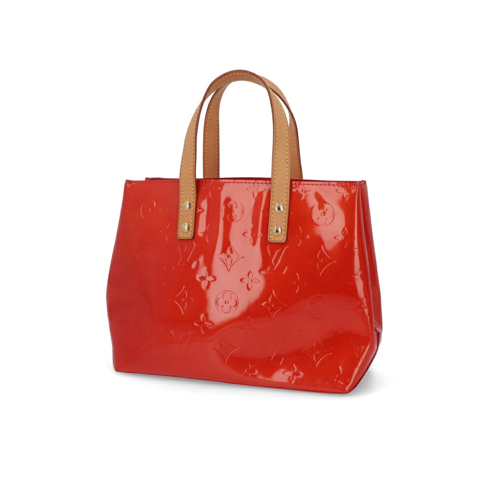 【中古/ABランク】 LOUIS VUITTON ルイ ヴィトン レディース バッグ ハンドバッグ モノグラムヴェルニ リードPM オレンジレッド系 エナメルカーフ シリアルあり ヴィンテージ M91088