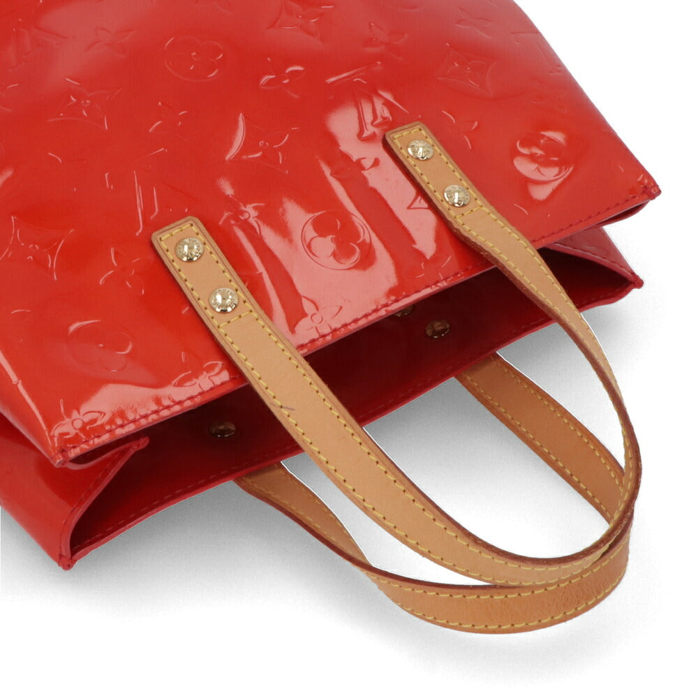 【中古/ABランク】 LOUIS VUITTON ルイ ヴィトン レディース バッグ ハンドバッグ モノグラムヴェルニ リードPM オレンジレッド系 エナメルカーフ シリアルあり ヴィンテージ M91088