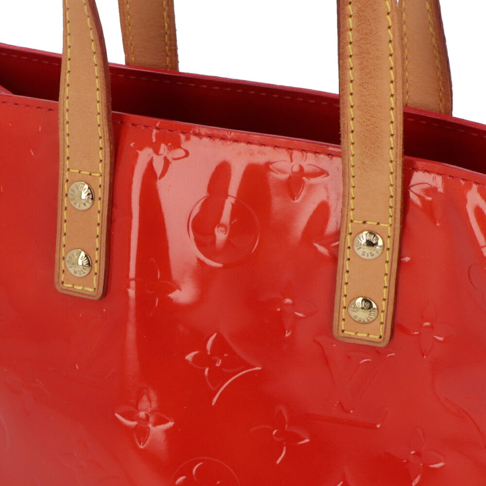 【中古/ABランク】 LOUIS VUITTON ルイ ヴィトン レディース バッグ ハンドバッグ モノグラムヴェルニ リードPM オレンジレッド系 エナメルカーフ シリアルあり ヴィンテージ M91088