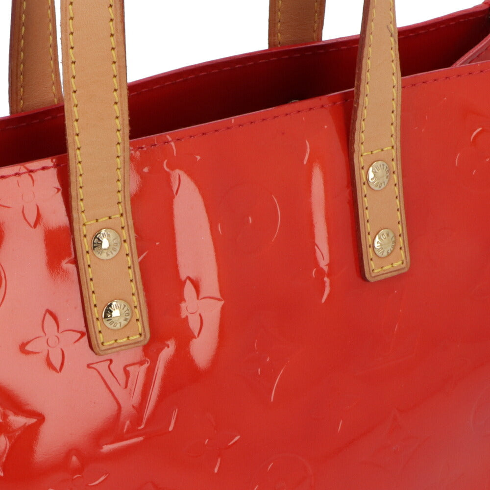 【中古/ABランク】 LOUIS VUITTON ルイ ヴィトン レディース バッグ ハンドバッグ モノグラムヴェルニ リードPM オレンジレッド系 エナメルカーフ シリアルあり ヴィンテージ M91088