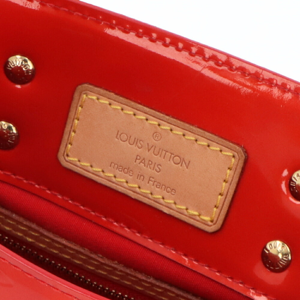 【中古/ABランク】 LOUIS VUITTON ルイ ヴィトン レディース バッグ ハンドバッグ モノグラムヴェルニ リードPM オレンジレッド系 エナメルカーフ シリアルあり ヴィンテージ M91088