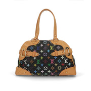 【中古/ABランク】 LOUIS VUITTON ルイ ヴィトン レディース バッグ ハンドバッグ クラウディア ブラック カラフル トートバッグ M40194