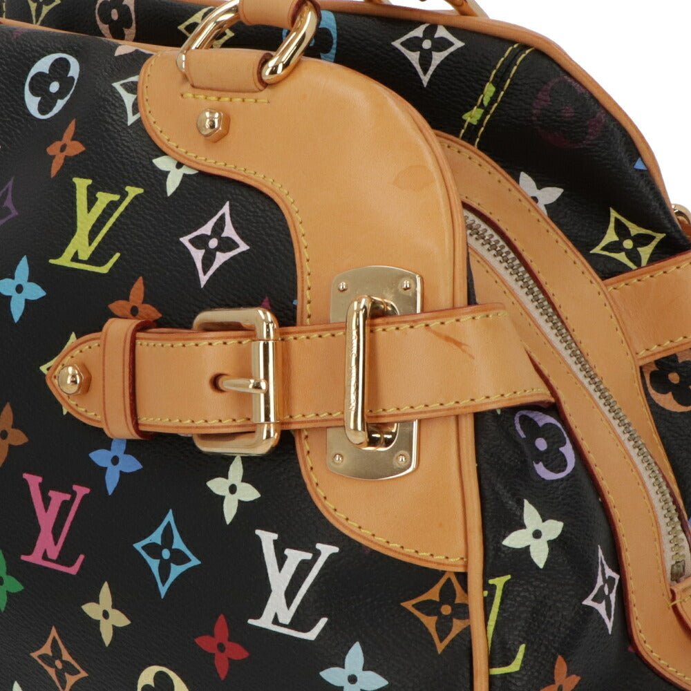 【中古/ABランク】 LOUIS VUITTON ルイ ヴィトン レディース バッグ ハンドバッグ クラウディア ブラック カラフル トートバッグ M40194