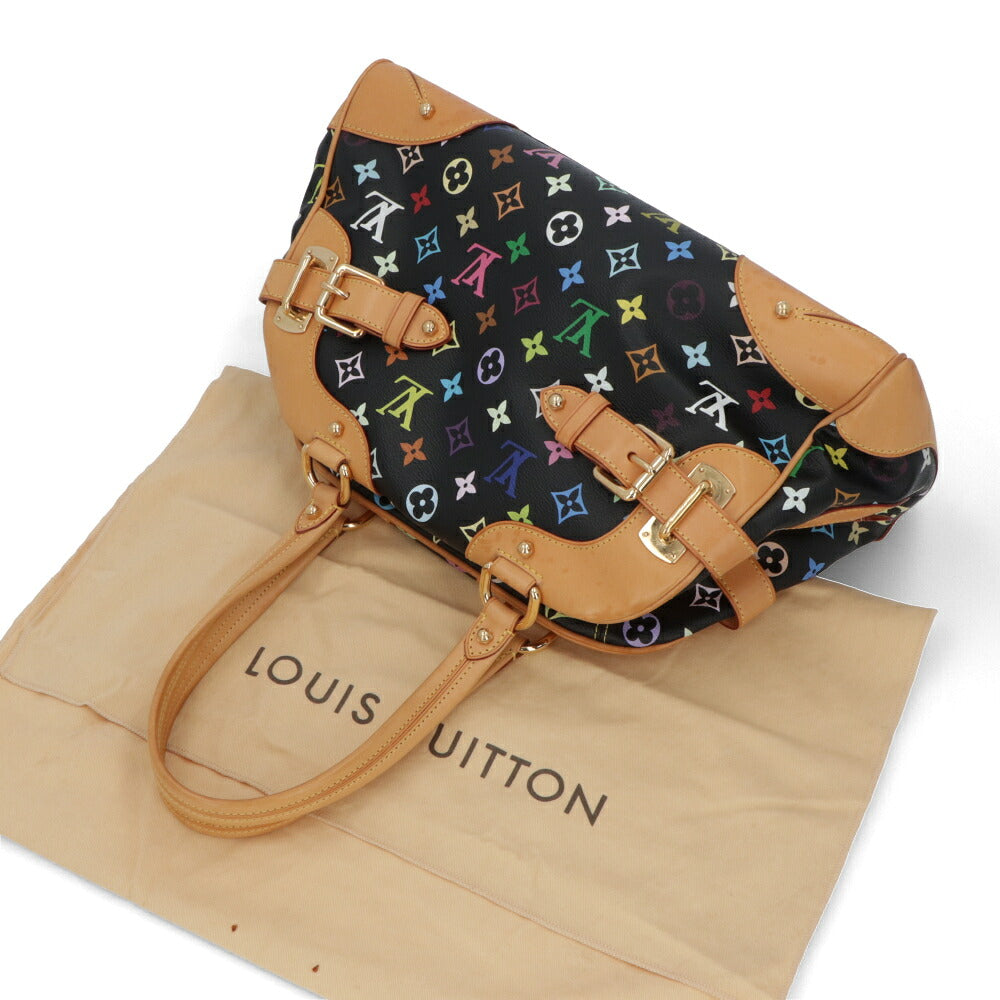 【中古/ABランク】 LOUIS VUITTON ルイ ヴィトン レディース バッグ ハンドバッグ クラウディア ブラック カラフル トートバッグ M40194