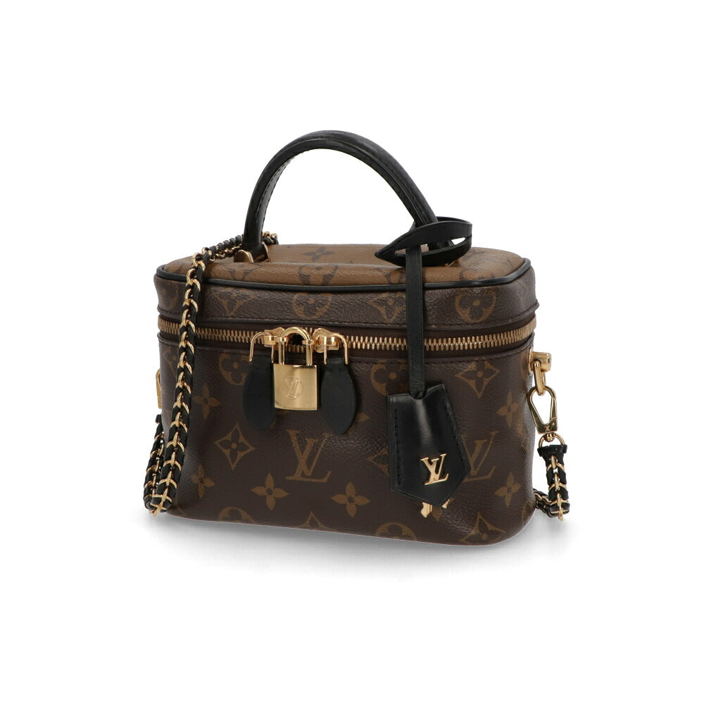 【中古/Aランク】 LOUIS VUITTON ルイ ヴィトン レディース バッグ ショルダーバッグ ヴァニティNV PM ブラウン モノグラム ヴァニティ ショルダー M45165