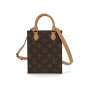 【中古/Aランク】 LOUIS VUITTON ルイ ヴィトン レディース バッグ ショルダーバッグ プティット サックプラ ブラウン系 モノグラム ミニバッグ M81295