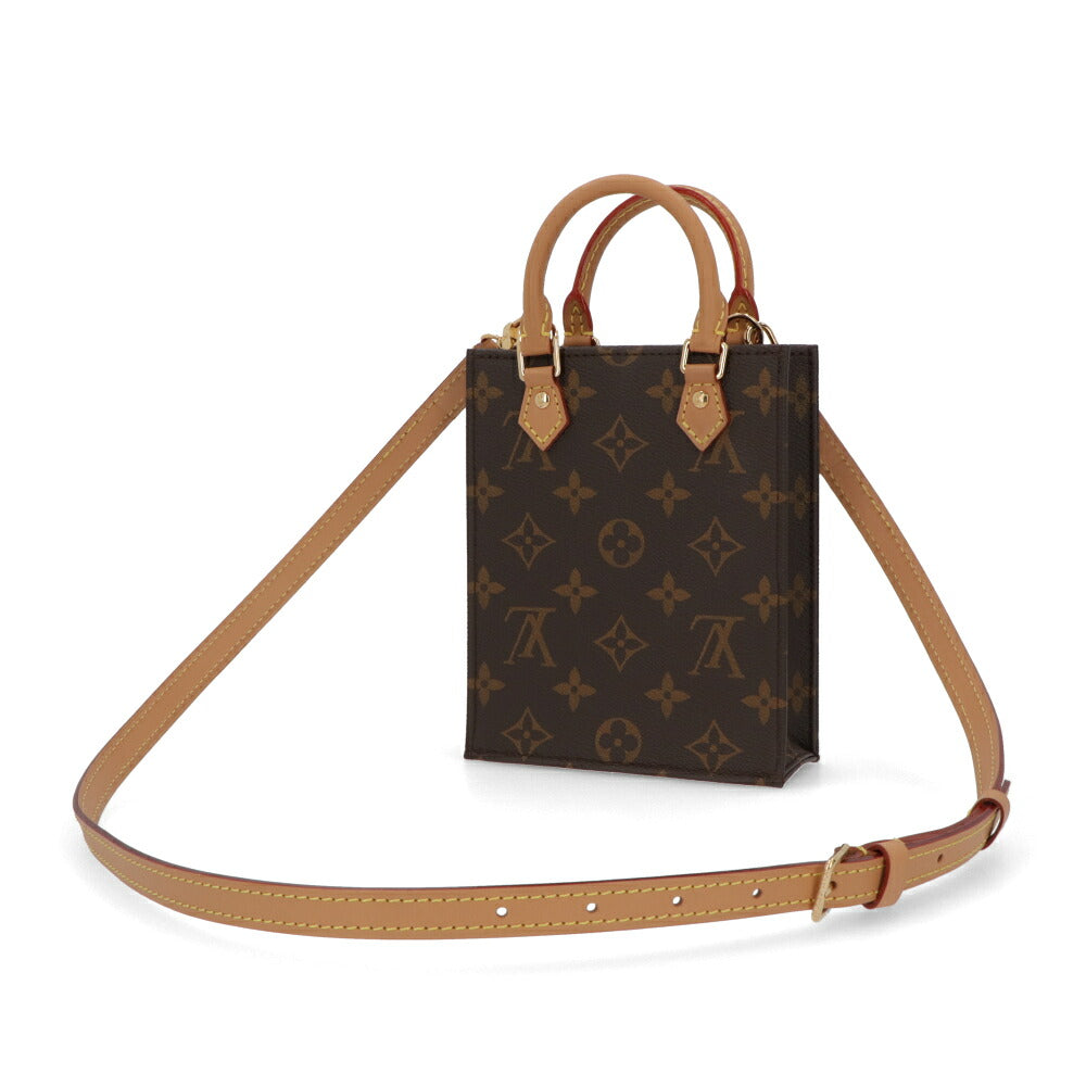 【中古/Aランク】 LOUIS VUITTON ルイ ヴィトン レディース バッグ ショルダーバッグ プティット サックプラ ブラウン系 モノグラム ミニバッグ M81295