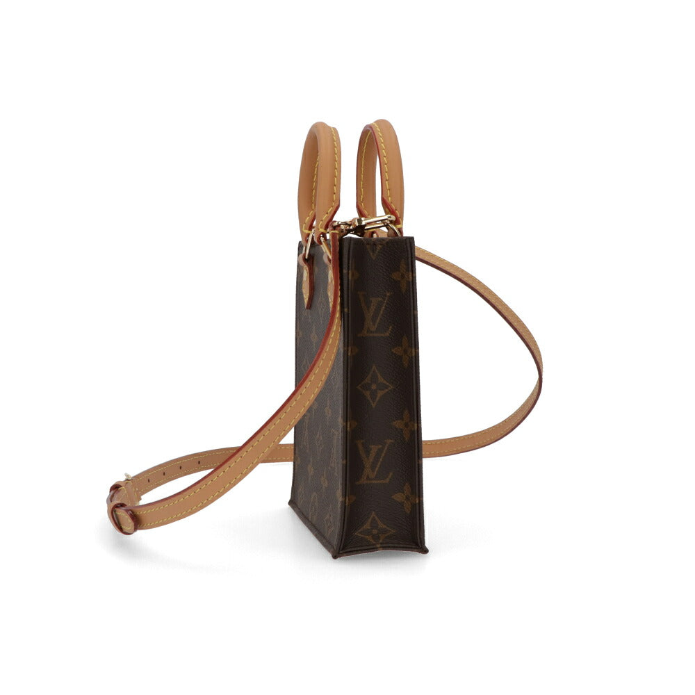【中古/Aランク】 LOUIS VUITTON ルイ ヴィトン レディース バッグ ショルダーバッグ プティット サックプラ ブラウン系 モノグラム ミニバッグ M81295