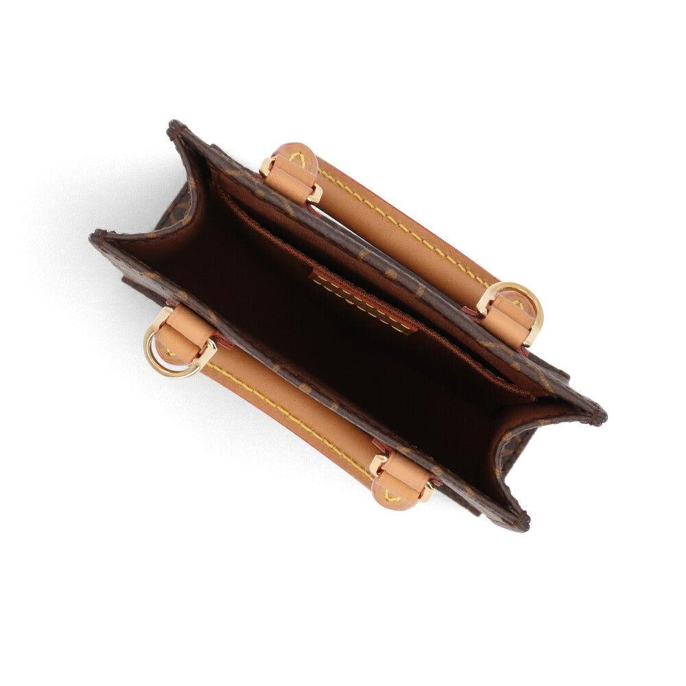 【中古/Aランク】 LOUIS VUITTON ルイ ヴィトン レディース バッグ ショルダーバッグ プティット サックプラ ブラウン系 モノグラム ミニバッグ M81295