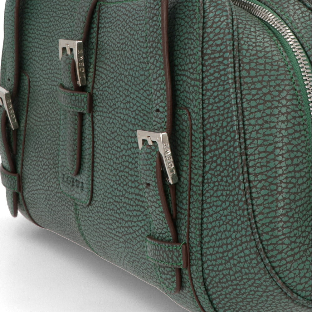 【中古/Aランク】 LOEWE ロエベ レディース バッグ ハンドバッグ センダ グリーン レザー シリアルあり ヴィンテージ