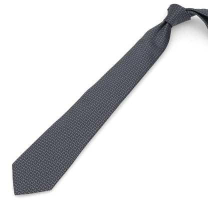 ランバン LANVIN ネクタイ メンズ SILK TIE ネイビー ブルー レッド グレー シルク ブランドネクタイ ネイビー 幾何学模様 柄物アイテム 32LVNT306501