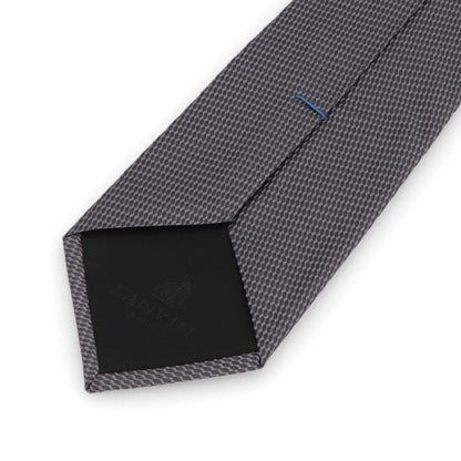 ランバン LANVIN ネクタイ メンズ SILK TIE ブルー グレー シルク ブランドネクタイ 幾何学模様 柄物アイテム 32LVNT310902