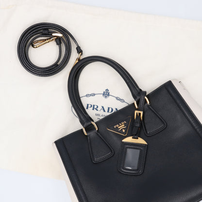 【中古 Cランク】プラダ BN2608 サフィアーノ ハンドバッグ
