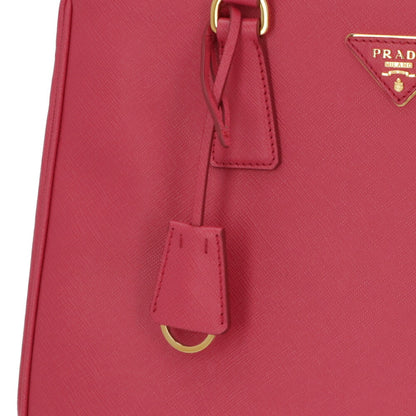 PRADA ハンドバッグ ガレリア ピンク Sランク