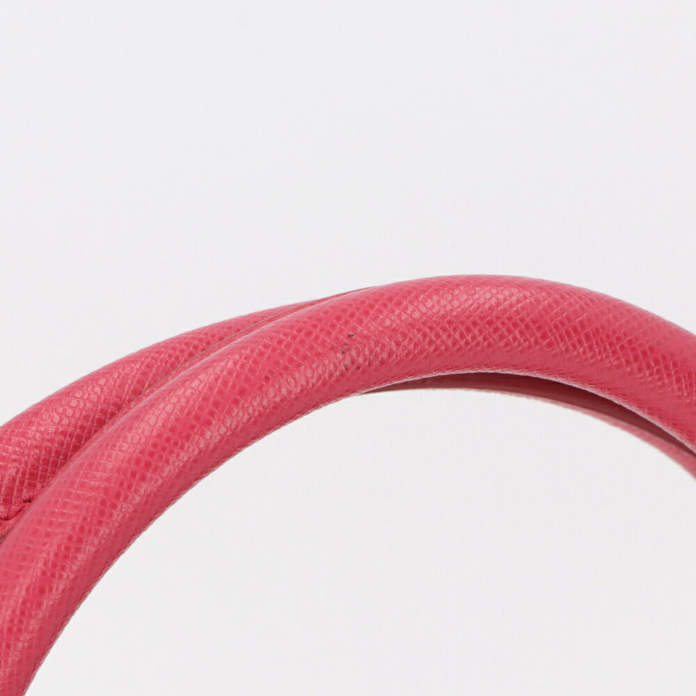 PRADA ハンドバッグ ガレリア ピンク Sランク