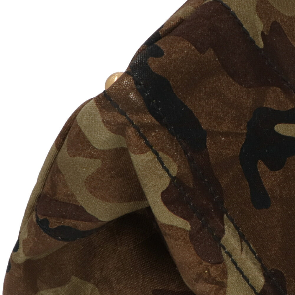 【中古/Bランク】PRADA プラダ レディース トートバッグ カナパトート グリーン系 キャンバス シリアルあり ヴィンテージ BN2020