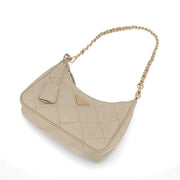 【中古/Aランク】 PRADA プラダ レディース バッグ ショルダーバッグ ベージュ 中古 ヴィンテージ シリアルあり 2WAY Re-Nylon 1BC204