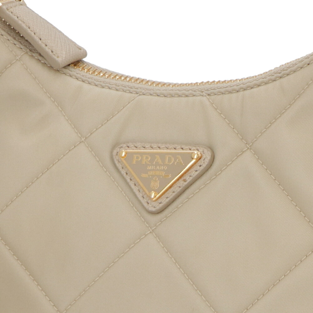 【中古/Aランク】 PRADA プラダ レディース バッグ ショルダーバッグ ベージュ 中古 ヴィンテージ シリアルあり 2WAY Re-Nylon 1BC204