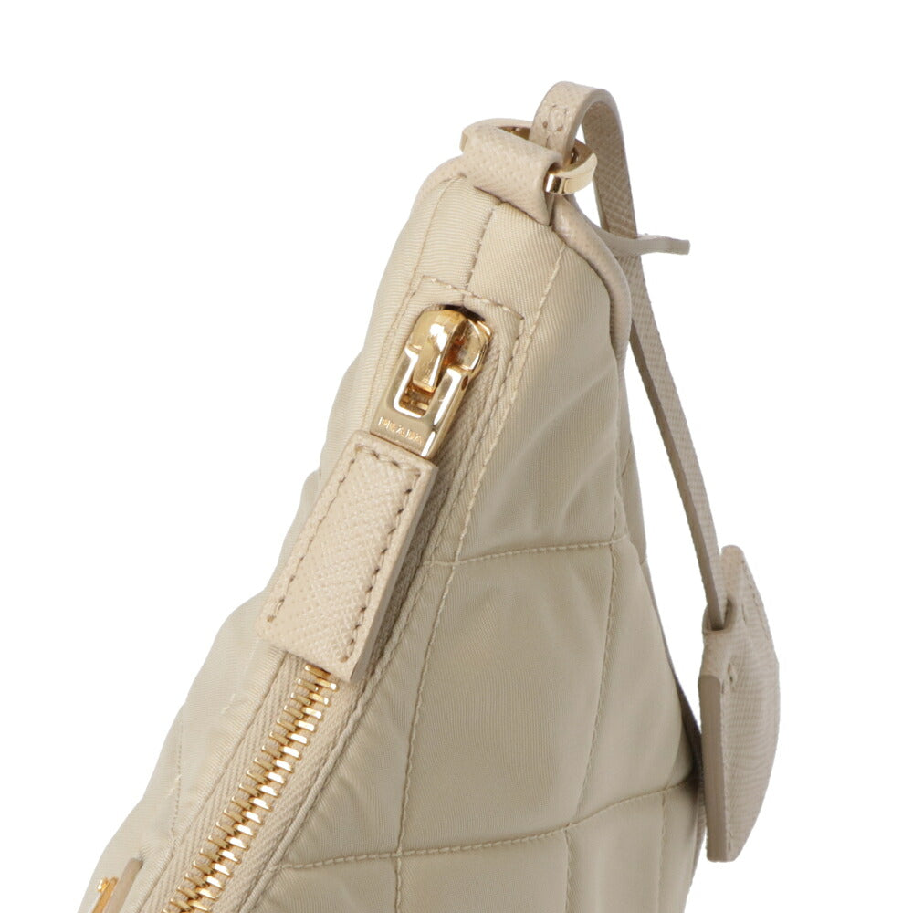 【中古/Aランク】 PRADA プラダ レディース バッグ ショルダーバッグ ベージュ 中古 ヴィンテージ シリアルあり 2WAY Re-Nylon 1BC204
