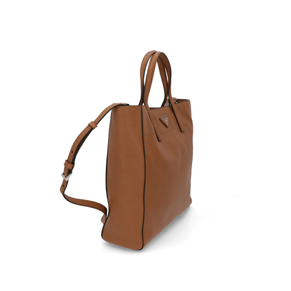 【中古/Aランク】 PRADA プラダ レディース バッグ ショルダーバッグ キャメル 2WAY トートバッグ BN2666