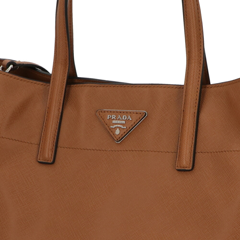 【中古/Aランク】 PRADA プラダ レディース バッグ ショルダーバッグ キャメル 2WAY トートバッグ BN2666