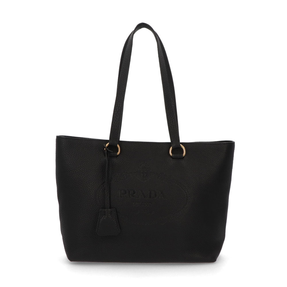【中古/Aランク】 PRADA プラダ レディース バッグ トートバッグ ブラック ロゴ 美品 1BG100