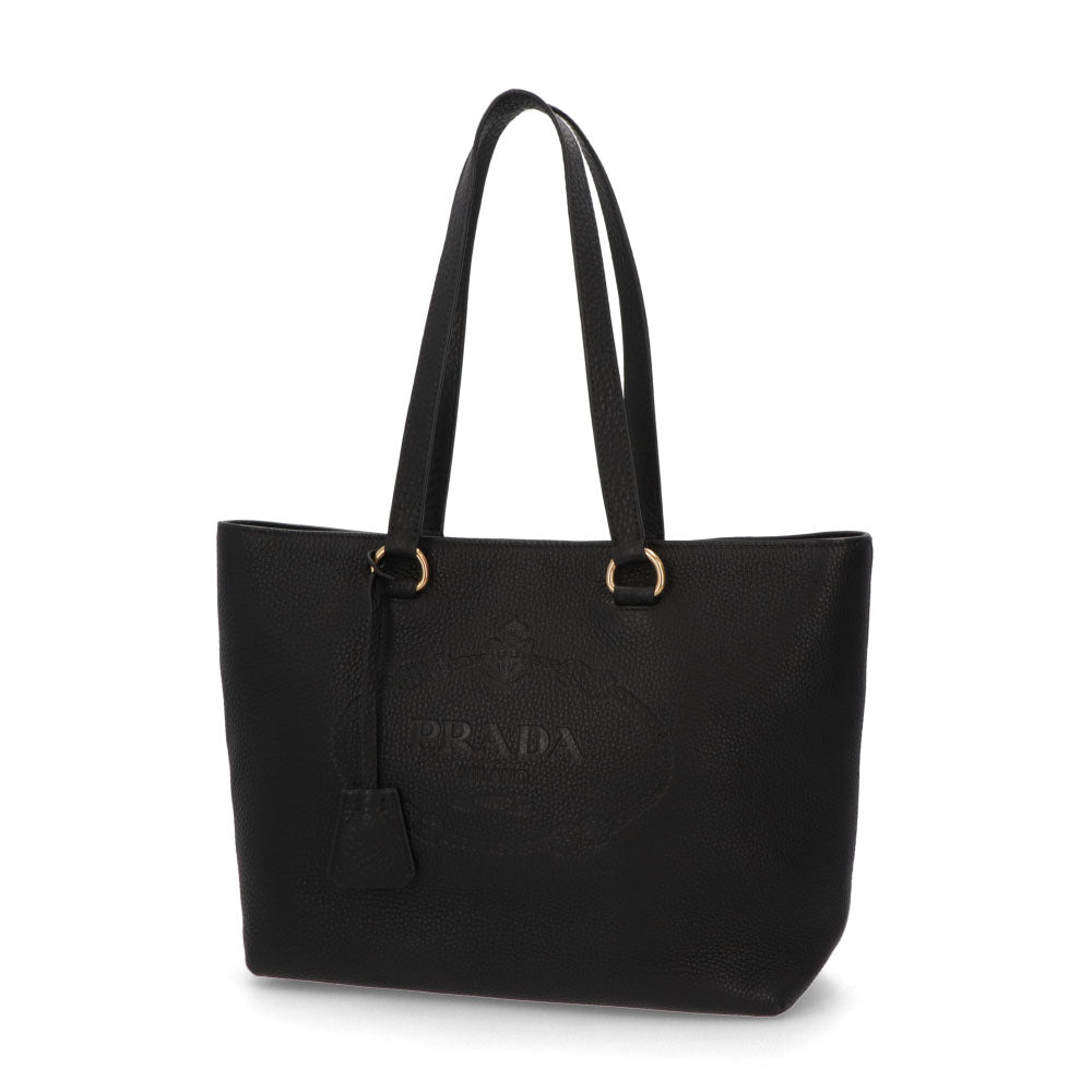 【中古/Aランク】 PRADA プラダ レディース バッグ トートバッグ ブラック ロゴ 美品 1BG100