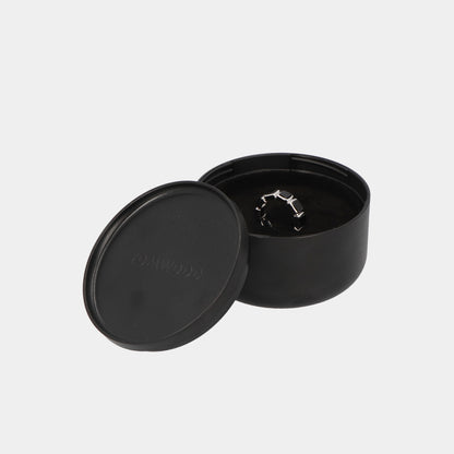トムウッド TOM WOOD R75CBV2PBO01S925/Cushion Band Black シルバー/ブラック 指輪 シンプル メンズ 新品