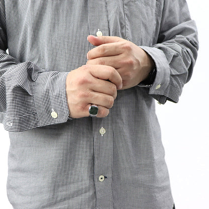 トム ウッド 指輪 リング Cushion Green Marble