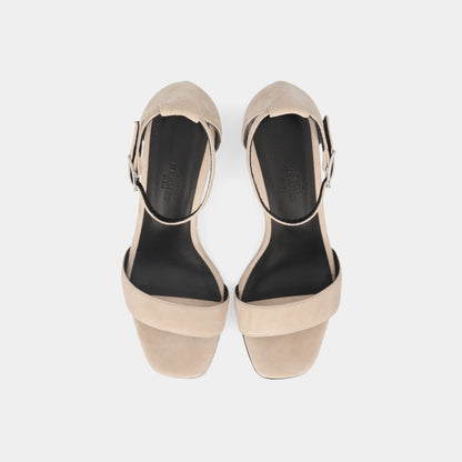 エルメス HERMES グラム60 サンダル ベージュヌード