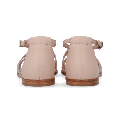 HERMES サントリーニ サンダル ベージュヌード