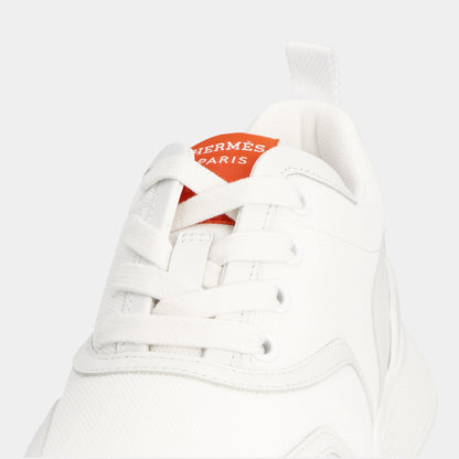 エルメス HERMES ギガ スニーカー シューズ ホワイト