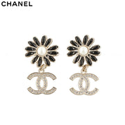 シャネル CHANEL AB9654 ピアス ブラック パール