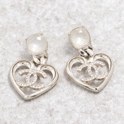 シャネル CHANEL ABA100 ココマーク ハート ピアス