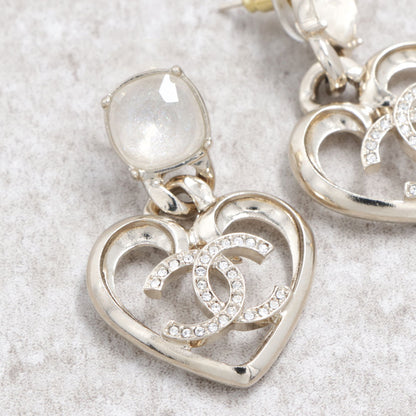 シャネル CHANEL ABA100 ココマーク ハート ピアス